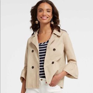 Draper James Khaki Colored Jacket